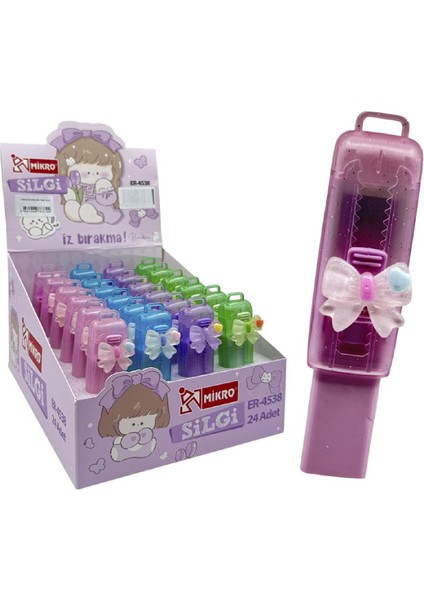 Girl Vibes Kurdele Sürgülü Silgi (ER-4538) 1 Adet modelleri