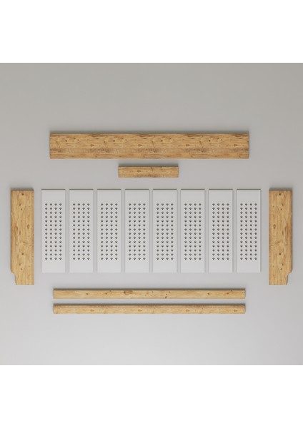 Kalorifer Petek Kaplama Dresuar ( 160 cm ) Petek Önü Dresuar BPKM003