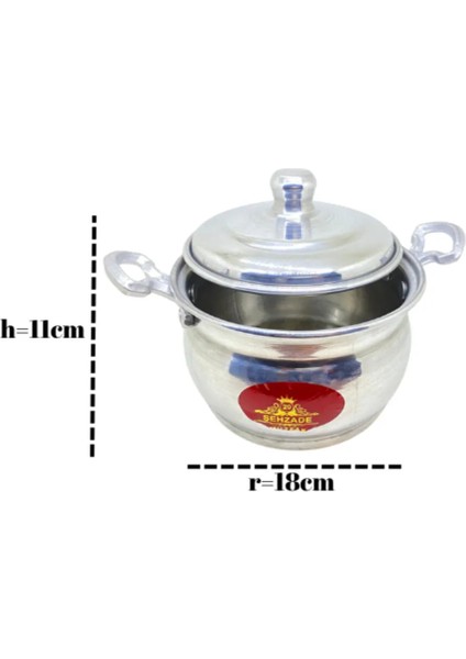 Şehzademutfak 3'lü Alüminyum El Işlemeli Mutfak Seti – Tava, Şekerdanlık, Güveç Tenceresi fırsatları