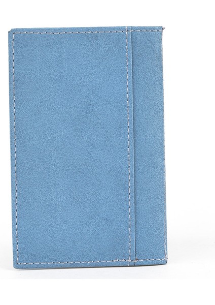 , Unisex Hakiki Deri Kartlık 1539852Z03 Mavi fırsatları