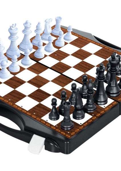 Çantalı 3'lü Oyun Seti ( Satranç-Dama-Tavla)