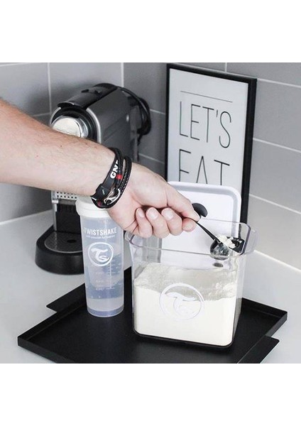 Beyaz Hava Geçirmez Mama Saklama Kabı (1700ml) fırsatları