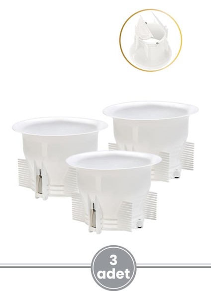 3 Adet Sessiz Wc Kapağı Çift Kapaklı, Çift Açılır Mekanizmalı Tuvalet Wc Matik 3’lü Set