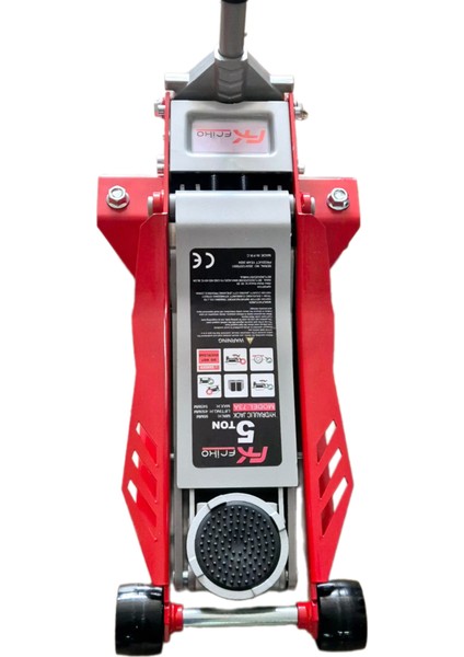 Çift Piston 5 Ton Düşük Profil Hidrolik Arabalı Kriko modelleri