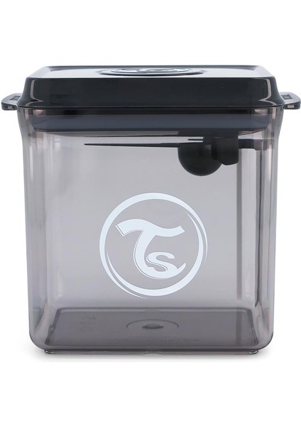 Siyah Hava Geçirmez Mama Saklama Kabı (1700ml) fiyatları