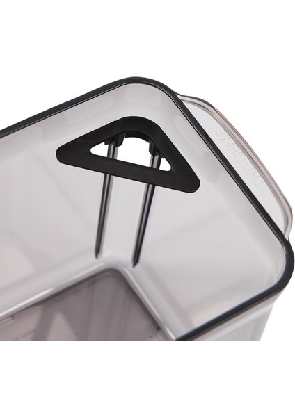 Siyah Hava Geçirmez Mama Saklama Kabı (1700ml) modelleri