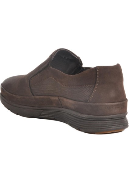 Kacper 2Y8771-F305 M Kahve Nubuk Hakiki Deri Erkek Günlük Ayakkabı fırsatları