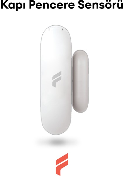 Akıllı Kablosuz Kapı Pencere Sensörü, Wifi, Mobil Bildirim, Uzaktan Takip, 2 Yıl Garantili, Google Asistan Ve Tuya Destekli
