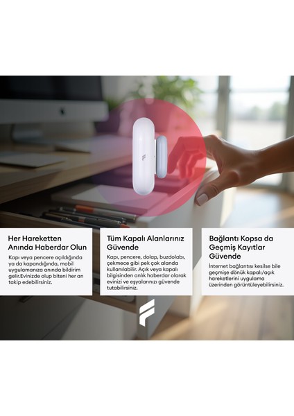 Akıllı Kablosuz Kapı Pencere Sensörü, Wifi, Mobil Bildirim, Uzaktan Takip, 2 Yıl Garantili, Google Asistan Ve Tuya Destekli fırsatları