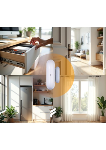 Akıllı Kablosuz Kapı Pencere Sensörü, Wifi, Mobil Bildirim, Uzaktan Takip, 2 Yıl Garantili, Google Asistan Ve Tuya Destekli indirimleri