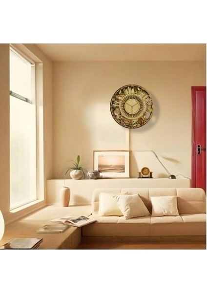 4 Mevsim Tasarımlı Katmanlı 3D Duvar Saati fiyatları