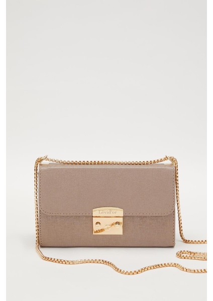 Levidor 930182 Çanta Vizon Kadın Omuz Çantası modelleri