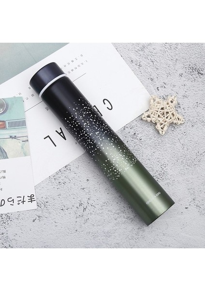 Paslanmaz Çelik Termos Taşınabilir Ince Su Bardağı (Yurt Dışından)