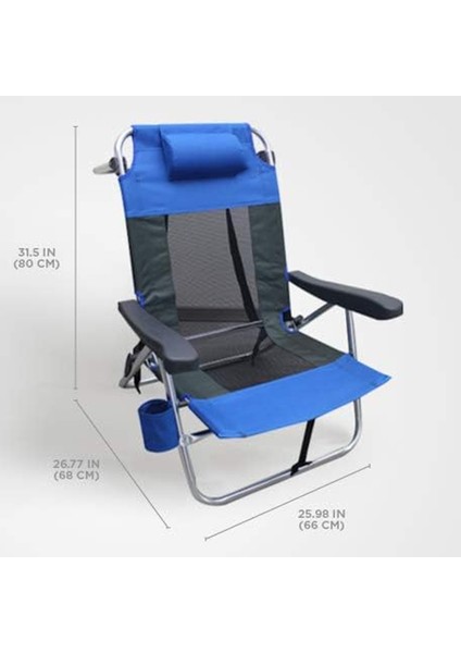 2 Adet Beach Star Light Alüminyum 5 Kademeli, Tam Yatar Pozisyon, Plaj Şezlong Sandalye 2 Adet