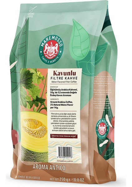 ê Kavun Aromalı Filtre Kahve 250 Gr