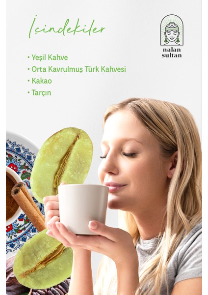 | Hızlı Yağ Yakan Detoks Kahvesi, Yeşil Kahve Çekirdekli, Gün Boyu Enerji, Bitkisel Diyet Kahve (1 Aylık) 250gr