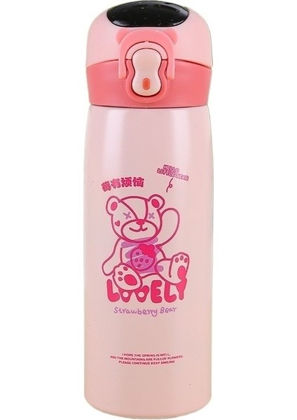 Akıllı Saman Termos Bardak Gıda Sınıfı Büyük Kapasiteli Öğrenci Su Bardağı (Yurt Dışından)