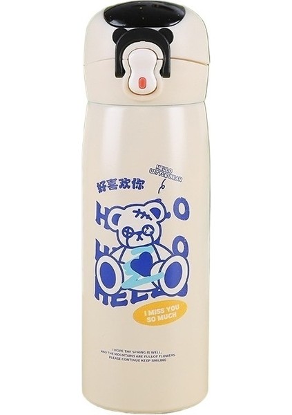 Akıllı Saman Termos Bardak Gıda Sınıfı Büyük Kapasiteli Öğrenci Su Bardağı (Yurt Dışından)