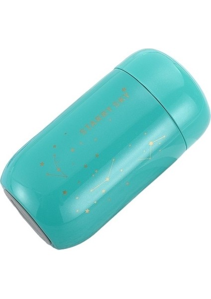 Yumurta Şeklinde Yıldızlı Gökyüzü Mini Termos Bardak Paslanmaz Çelik Çift Katmanlı Çift Su Bardağı (Yurt Dışından)