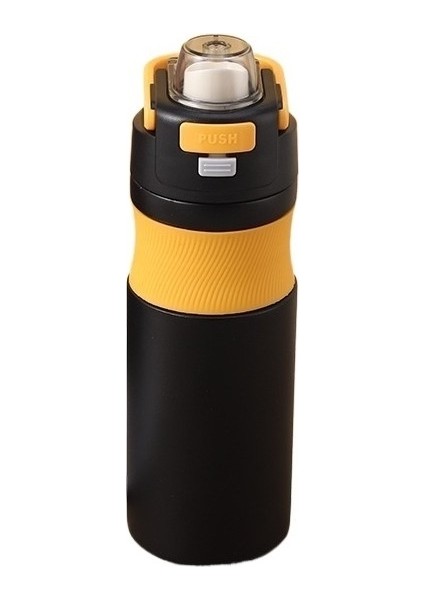 Kulplu ve Yaylı Kapaklı Paslanmaz Çelik Termos Bardak Su Bardağı (Yurt Dışından)