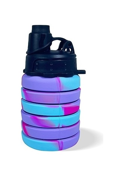 Bisiklet Taşınabilir Su Isıtıcısı Teleskopik Silikon Katlanır Su Bardağı (Yurt Dışından)