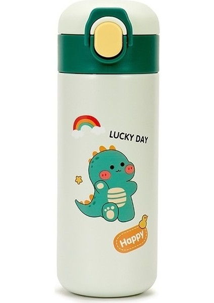 Karikatür Paslanmaz Çelik Termos Zıplayan Saman Su Bardağı (Yurt Dışından) fiyatları