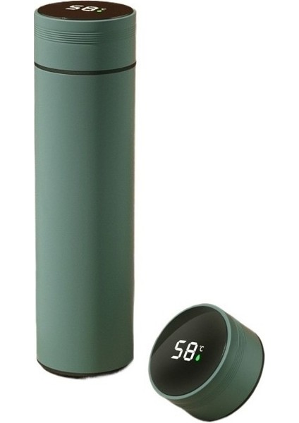 Paslanmaz Çelik Akıllı Termos Termometre Su Bardağı (Yurt Dışından)