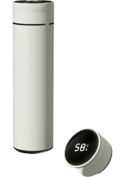 Paslanmaz Çelik Akıllı Termos Termometre Su Bardağı (Yurt Dışından)