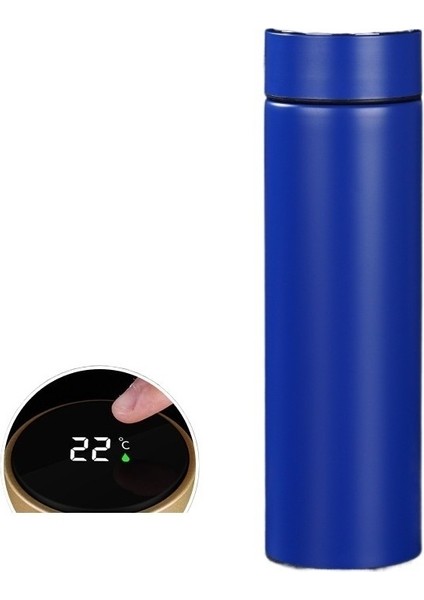 Termos Akıllı Sıcaklık Ölçme Suyu Bardağı Paslanmaz Çelik Hediye Bardağı (Yurt Dışından)