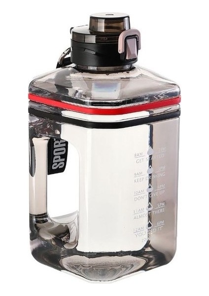 Eternal 2.2l Su Şişesi Büyük Kapasiteli Zaman Ölçeği ile Taşınabilir Suluk Matara (Yurt Dışından) fiyatları