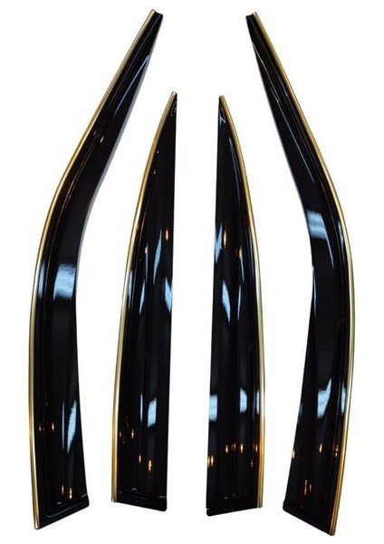 Peugeot 3008 2009-2015 Arası Kromlu Cam Rüzgarlığı Ithal