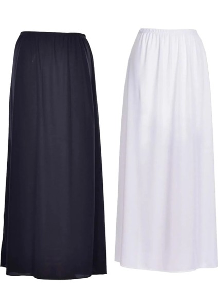 Kadın Jüpon Etek Altı Uzun Astar
