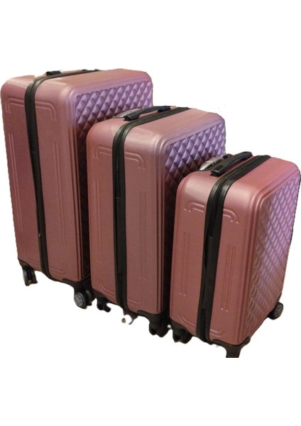 Valiz Seti 3 Lü Abs Baklava fırsatları