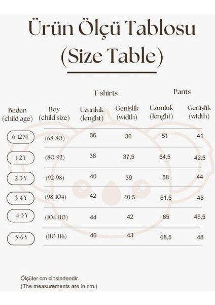 Limon Baskılı T-shirt Müslin Pantolon Takım