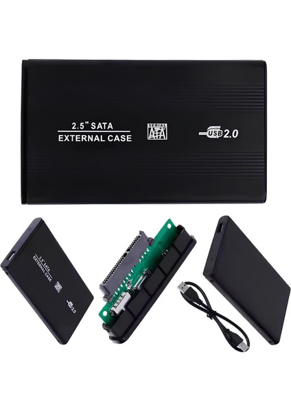 USB 2.5 Sata HDD Harddisk Kutu Aliminyum Gövde - Harici HDD Hard Disk Kutusu modelleri