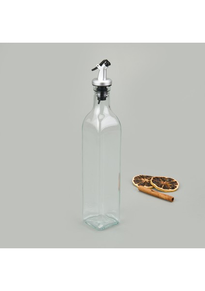 2'li Cam Yağlık Sirkelik - Şeffaf - 500 ml