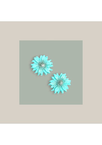 Fleuris-El Yapımı Özel Tasarım Çiçek Küpe fiyatları