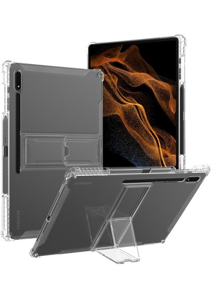 Samsung Galaxy Tab S10 FE/S10/S9 Fe/s9/s7-S8 Kılıf Darbelere Dayanıklı Şeffaf Kapak (12.4inçdeğildir)