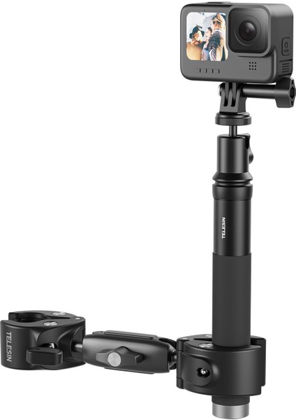 Telesın Çift Başlı Yengeç Kelepçesi | Telesin Double Clamp Mount indirimleri