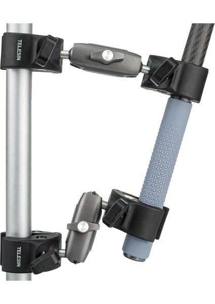 Telesın Çift Başlı Yengeç Kelepçesi | Telesin Double Clamp Mount