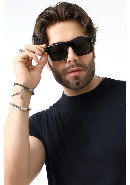 Erkek Yekpare Polarize Siyah Güneş Gözlüğü 23020 C2 P fiyatları