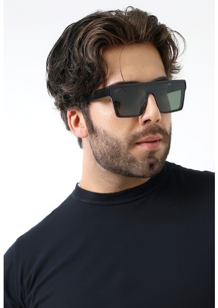 Erkek Yekpare Polarize Siyah Güneş Gözlüğü 23020 C2 P fırsatları