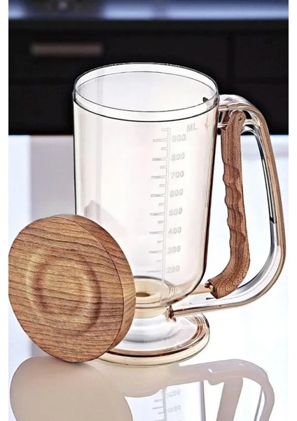 Doughlette Bambu Kapaklı Hamur Porsiyonlayıcı 1000 ml modelleri