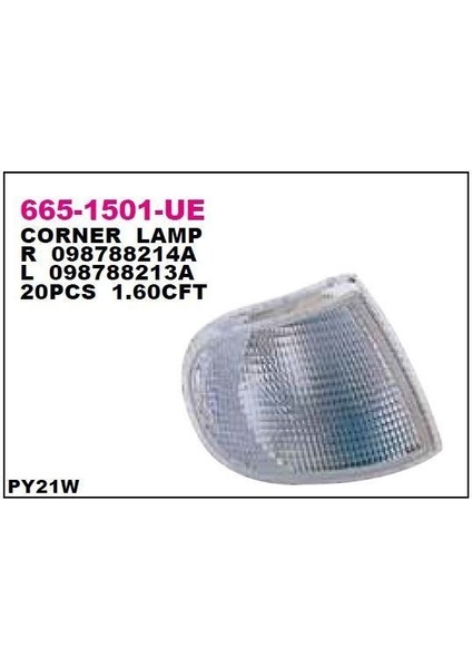 Skoda Felicia Sinyal Lambası Sağ Beyaz Depo