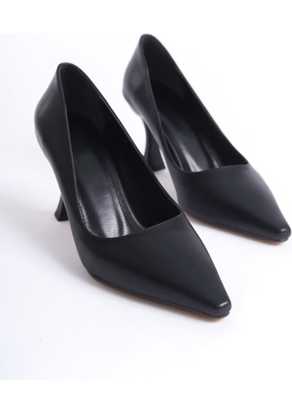 Cordelia Premium Kadın Mat Siyah Stiletto indirimleri
