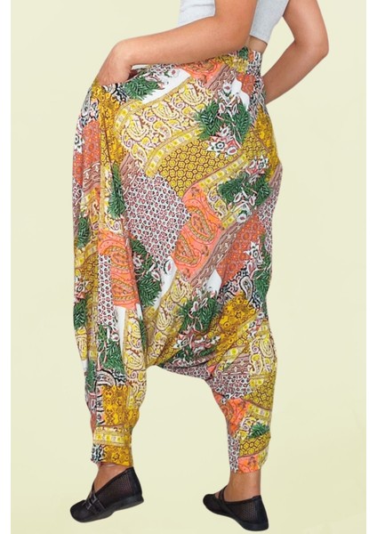 Viskon Kumaş Bohem Tarzı Kadın Şalvar fırsatları