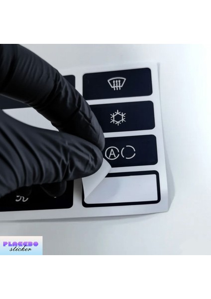 Bmw 5 E39 – X5 E53 Klima Tuş Sticker Seti | Yıpranmış Tuşlar Için Etiket Seti fiyatları