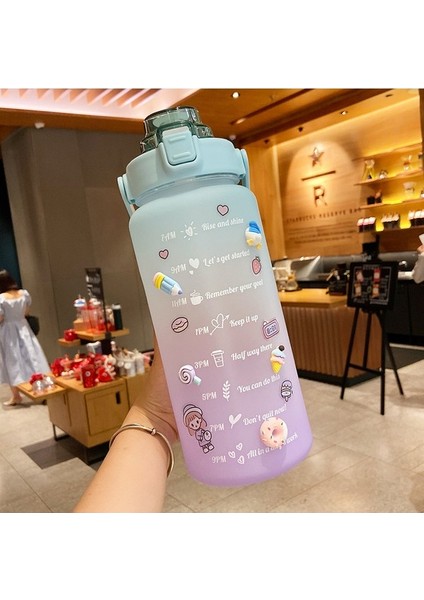 Wb 2000 ml Büyük Kapasiteli Spor Su Şişesi (Yurt Dışından) modelleri