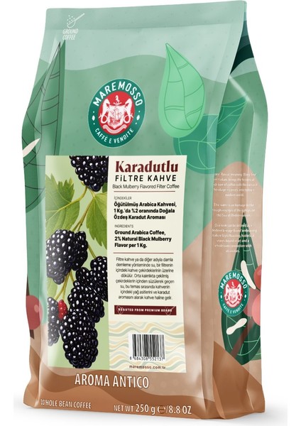 ê Karadut Aromalı Filtre Kahve 250 Gr