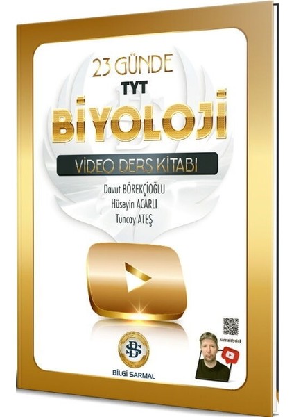 Tyt Biyoloji 23 Günde Video Ders Kitabı Bilgi Sarmal